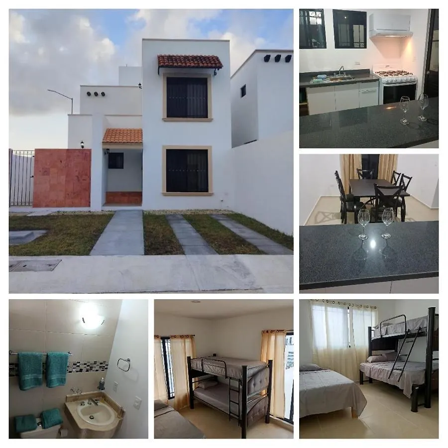 Villa Hermosa Casa A 15 Minutos Del Aeropueto De Cancun En Exclusivo Fraccionamiento Residencial Mexico